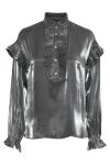 Ichi - Bluse - IX Saclira LS - Silver