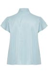Ichi - Bluse - IX Stinea SS - Aqua Gray