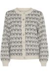 Ichi - Cardigan - Brielle - Oatmeal w. black