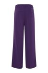 Ichi - Bukser - IH Lexi Wide Pants - Violet Indigo