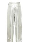 Ichi - Bukser - IH Kate Metallic PA - Silver