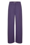 Ichi - Bukser - IH Kate Sus Office Wide Pants - Loganberry
