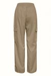 Ichi - Bukser - IX Kecia Pant - Khaki As Cut
