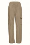 Ichi - Bukser - IX Kecia Pant - Khaki As Cut