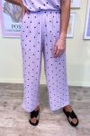 Ichi - Bukser - Marrakech AOP PA - Orchid Petal