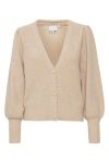 Ichi - Cardigan - IH Dusty CA4 - Oatmeal Melange