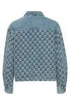 Ichi - Jakke - IH Chekie JA - Washed Blue Denim