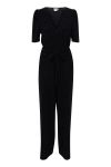 Ichi - Jumpsuit - IH Cheetah Jumpsuit - Black