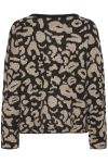 Ichi - Cardigan - Kamara Ca15 - Spotted Animal 
