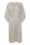 Ichi - Kjole - IH Fauci Dress - Frosted Almond