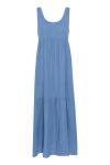 Ichi - Kjole - IA Foxa Maxi Dress - Della Robbia Blue