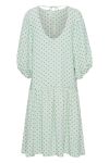 Ichi - Kjole - IH Genova Dress - Greenbriar