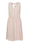 Ichi - Kjole - IH Gry DR15 - Muskmelon Multi Stripe