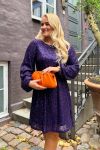Ichi - Kjole - IH Fauci - Violet Indigo