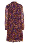 Ichi - Kjole - IH Illy Dress - Purple Multi Flower