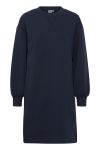 Ichi - Kjole - IH Jicinta Sweat Dress - Total Eclipse