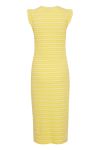 Ichi - Kjole - IH Louisany Dr3 - Goldfinch W. Stripe