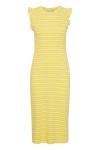 Ichi - Kjole - IH Louisany Dr3 - Goldfinch W. Stripe