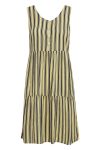 Ichi - Kjole - IH Marrakech DR12 - French Vanilla Stripe