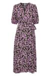 Ichi - Kjole - Orchid DR - Violet Tulle Print