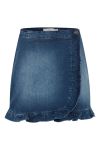 Ichi - Nederdel - IH Twiggy SK3 - Washed med. blue