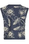 Ichi - Vest - Paulia - Estate Blue