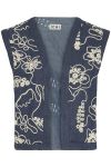 Ichi - Vest - Paulia - Estate Blue