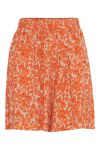 Ichi - Shorts - IH Aya SHO - Coral Rose Leo Aop