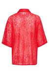 Ichi - Skjorte - IX Janice SH - Mars Red