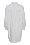 Ichi - Skjorte - Tesse Long Shirt - Bright White
