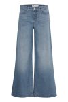 Ichi - Jeans - Twiggy Wide MW - Light blue