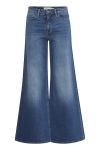 Ichi - Jeans - Twiggy Wide MW - Medium blue