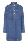 Ichi - Kjole - Unni - Medium blue