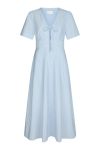 Neo Noir - Kjole - Ilsie Stripe Dress - Light Blue