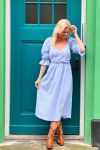 A-View - Kjole - Sam Dress - Blue