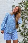 A-View - Skjorte - Tiffany Shirt - Blue Printet