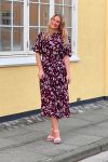 Noella - Kjole - N-Ruth Dress - Deja Burgundy Print