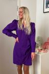 Crás - Kjole - Yvonnecras Dress - Purple