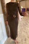 Sisters Point - Kjole - Gipas-DR - Chocolate