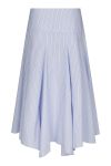Neo Noir - Nederdel - Isabet Stripe Skirt - Blue Stripe