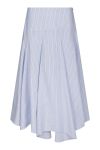 Neo Noir - Nederdel - Isabet Stripe Skirt - Blue Stripe