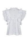 Neo Noir - Top - Jayla Embroidery Top - White