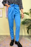 JDY - Bukser - JDY Tanja Pant - Azure Blue