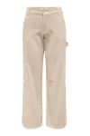 JDY - Bukser - JDY Zizzy HW Wide Cargo Pants - Sandshell
