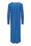 JDY - Kjole - JDY Cita L/S Pleated Midi Dress - Surf The Web