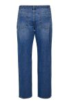 JDY - Jeans - Bella Mw Tie Wide Jeans - Dark Blue Denim