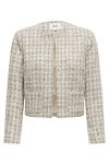 JDY - Jakke - JDY Coco L/S Boucle Blazer - Eggnog