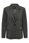 JDY - Blazer - JDY Sabina L/S Blazer - Dark Grey