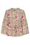 JDY - Bluse - Daisy 7/8 Placket Top - Tea