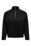 JDY - Sweatshirt - JDY Eldora L/S Zip Sweat - Black